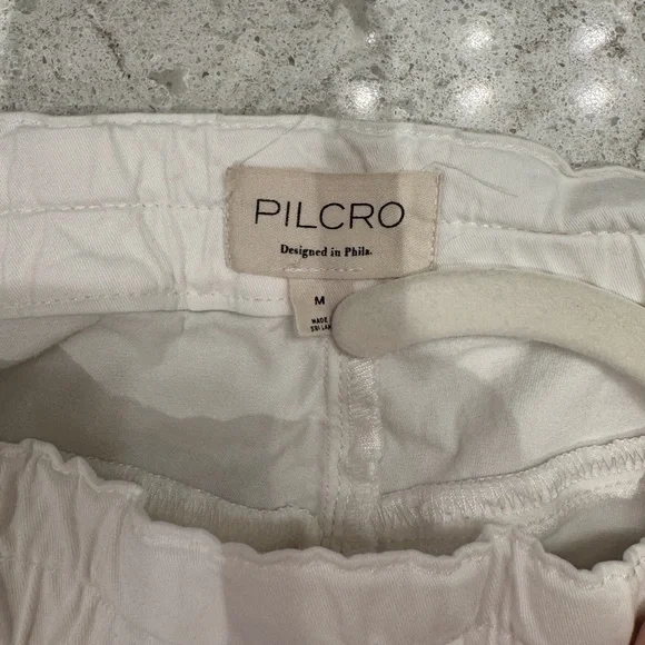 🤍 Pilcro by Anthropologie Izzie Relaxed Pull-On Barrel Trousers – Size M - Picture 4 of 4